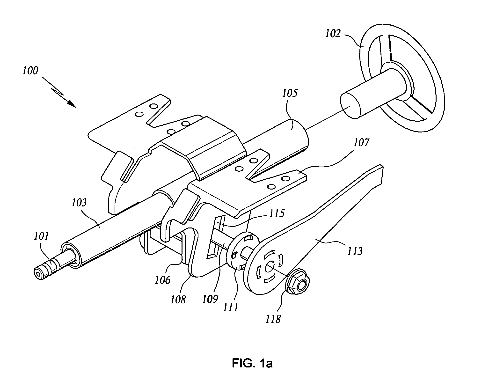 Telescoping-tilting device of steering column for vehicle