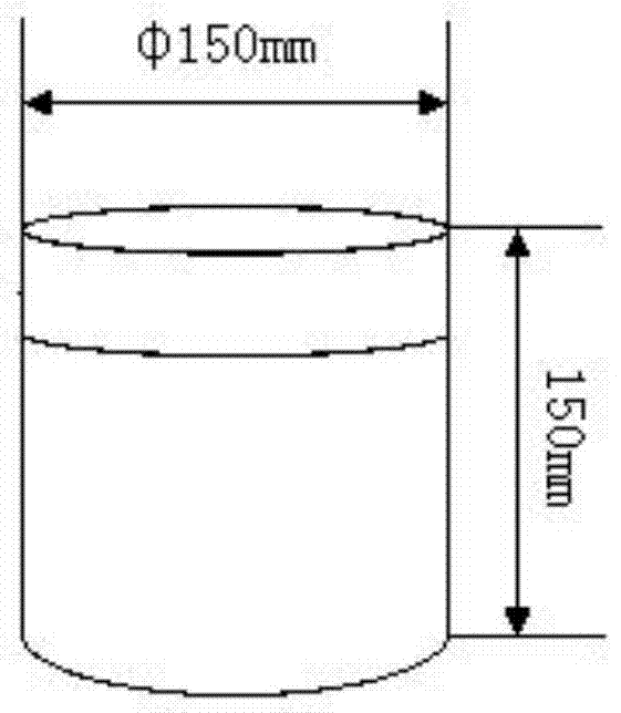 A test method for the compressive strength of semi-rigid base core samples