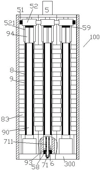 Exhaust gas treatment device for treating exhaust gas of processing equipment