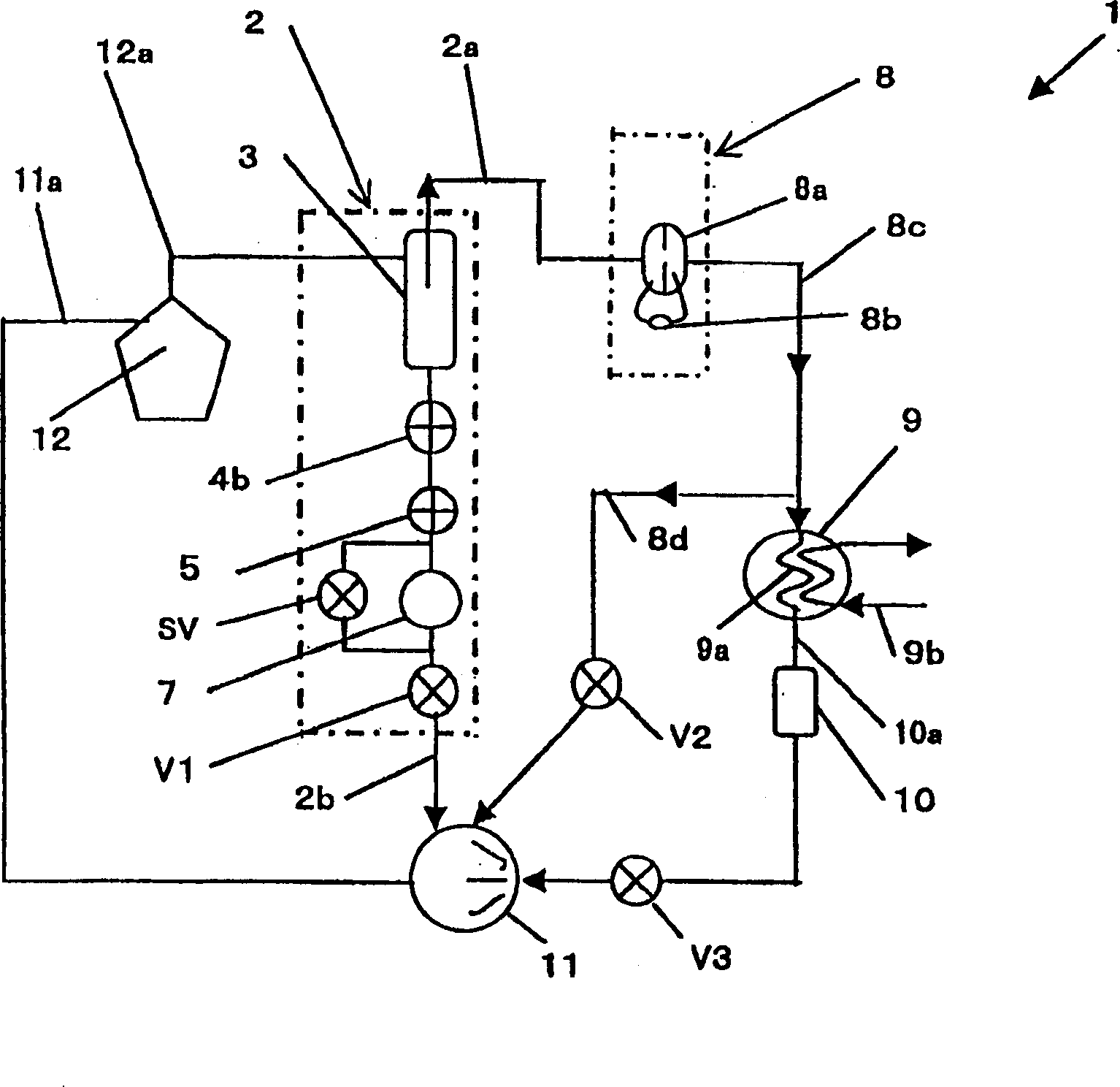 Refrigeration cycled oil circulation discharge measurement apparatus and experimental unit having the same