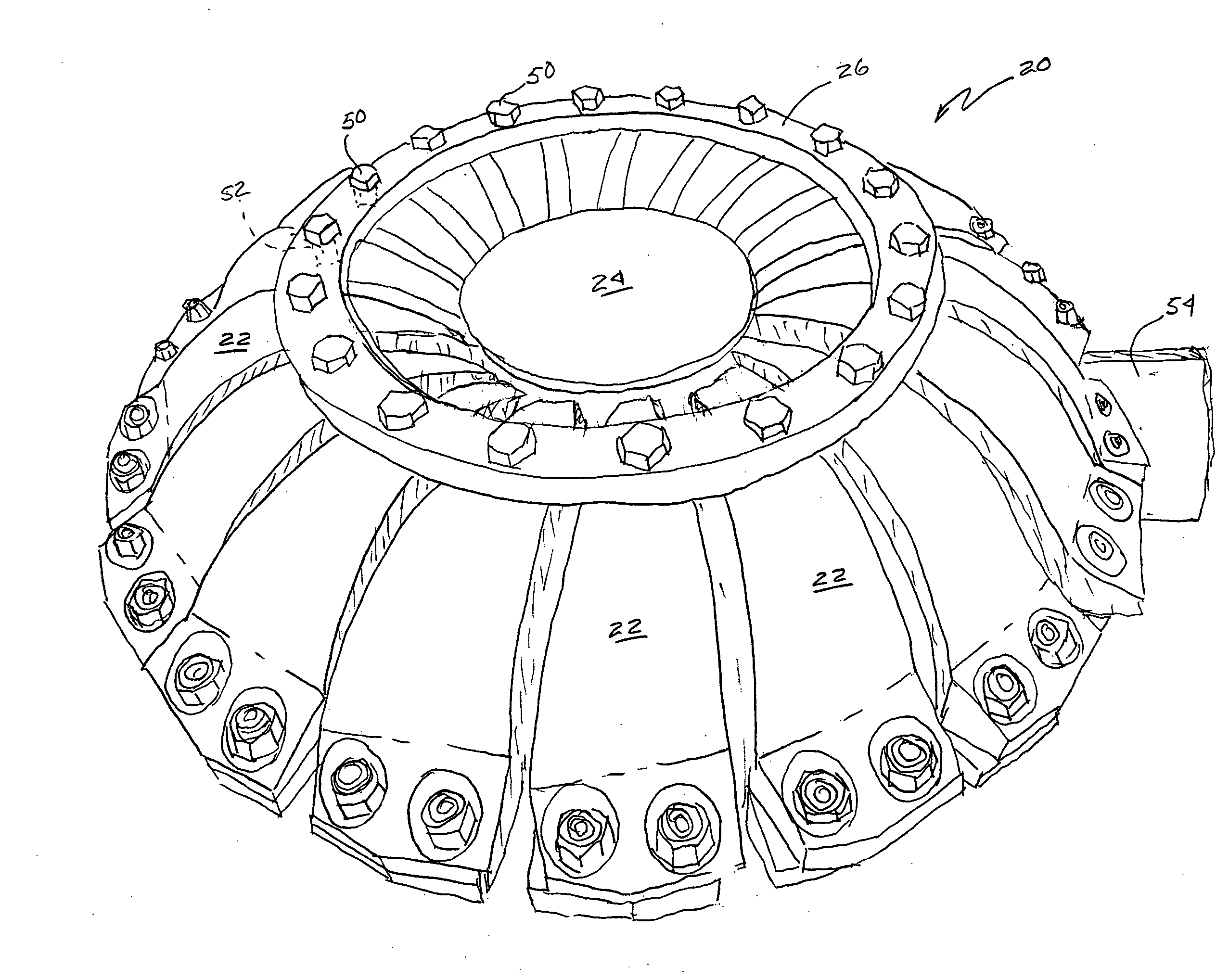 High energy toroidal inductor