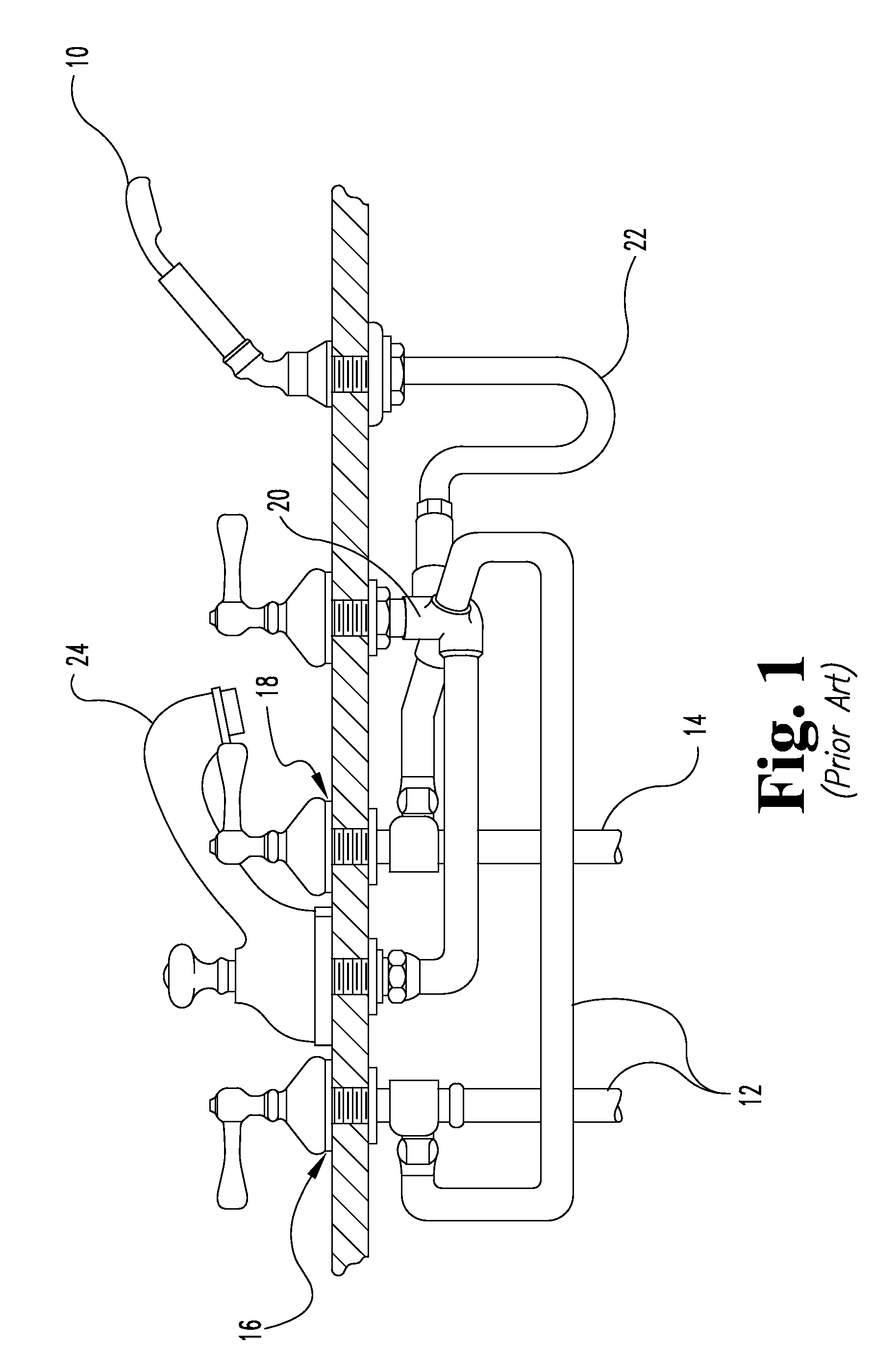 Pressure and temperature balancing valve system for a roman rub