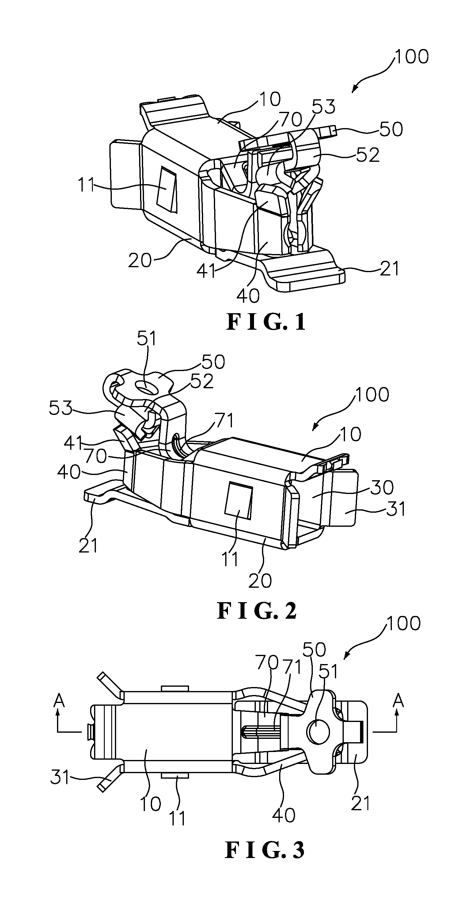 Openable wire-mounting connector