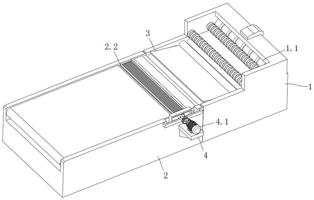 Corrugated board forming and pressing auxiliary device