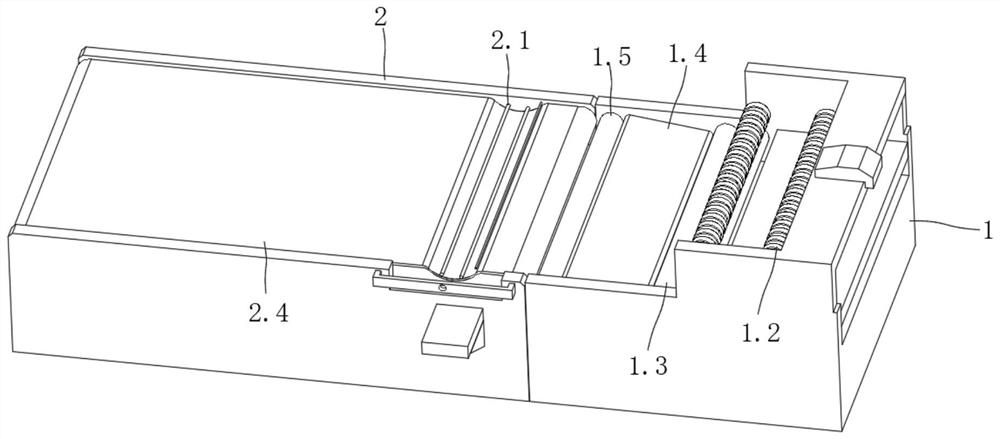 Corrugated board forming and pressing auxiliary device