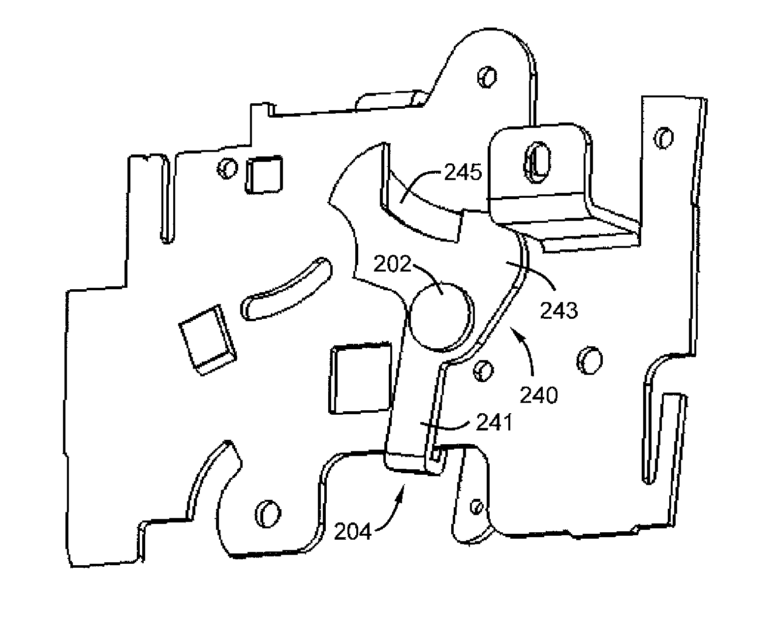 Fast closing mechanism