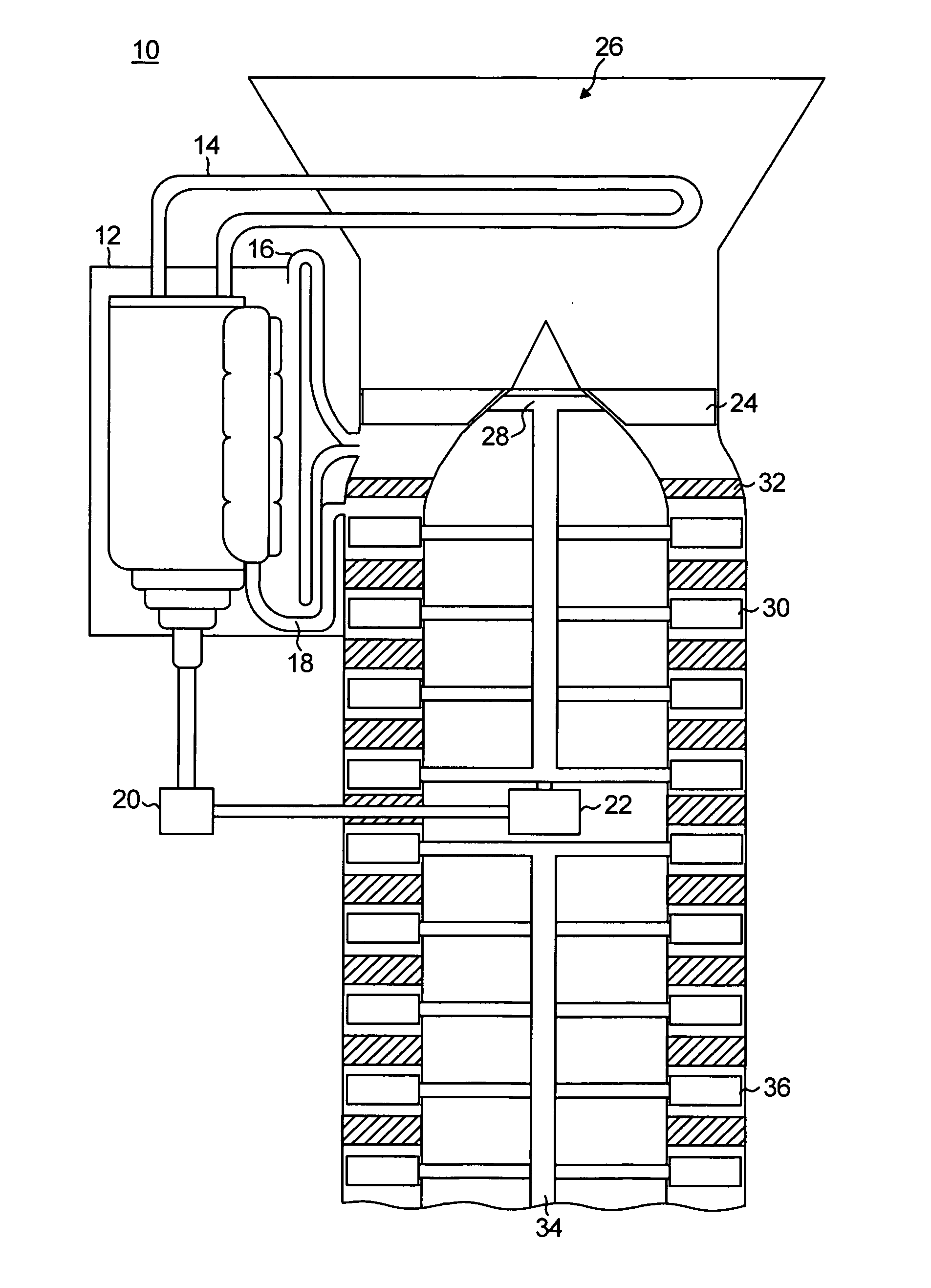 Hybrid air turbine engine with heat recapture system for moving vehicle