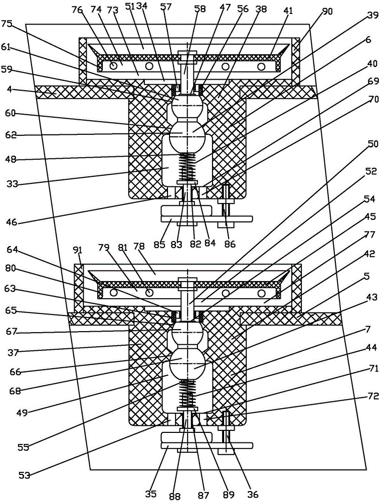 One-way valve of explosion-proof tire