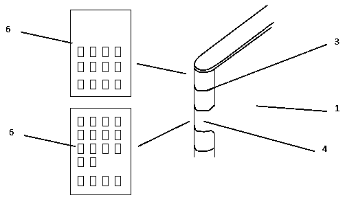 Mobile terminal with side screen control area and control method thereof