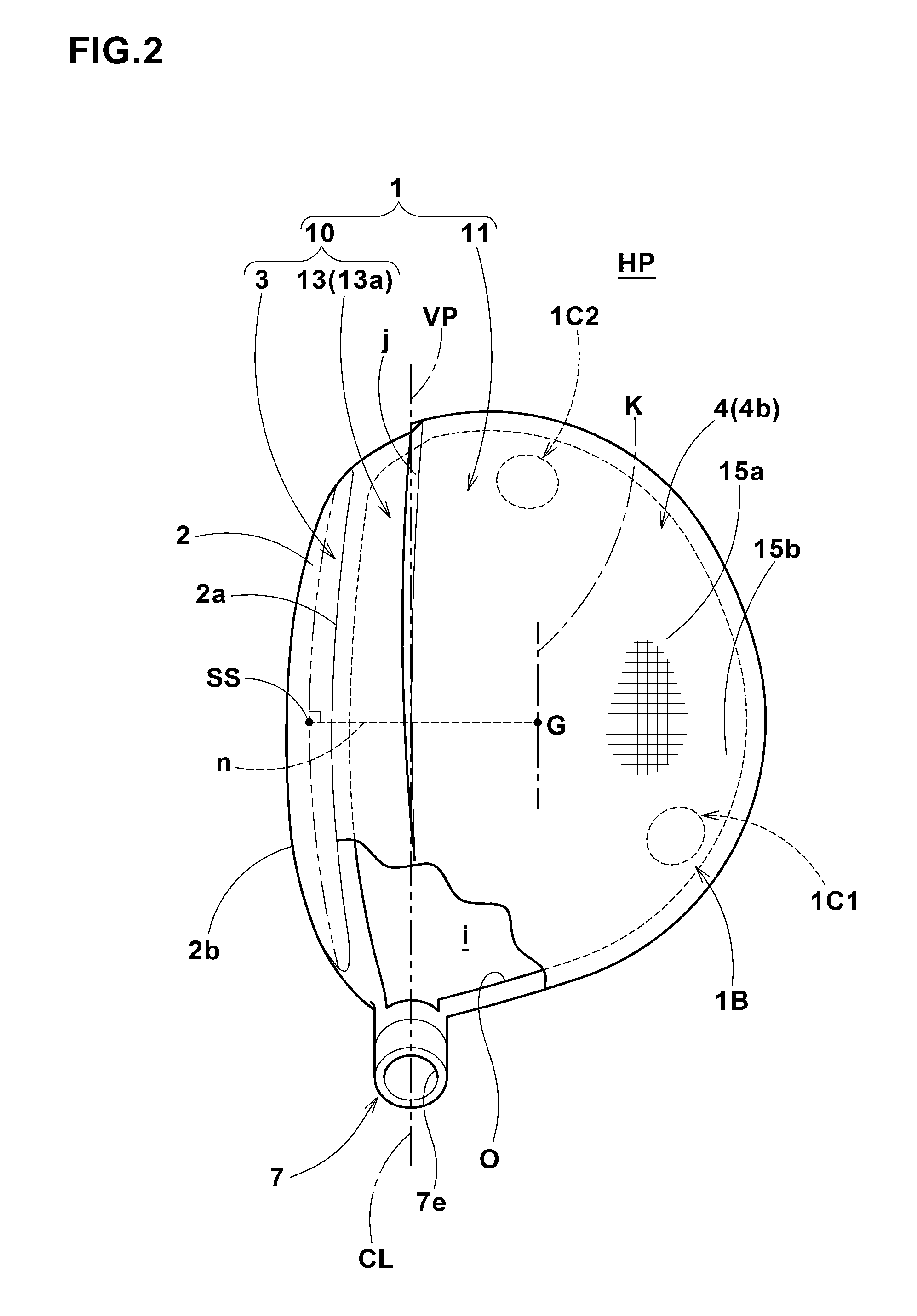 Golf club head and method for predicting carry distance performance thereof