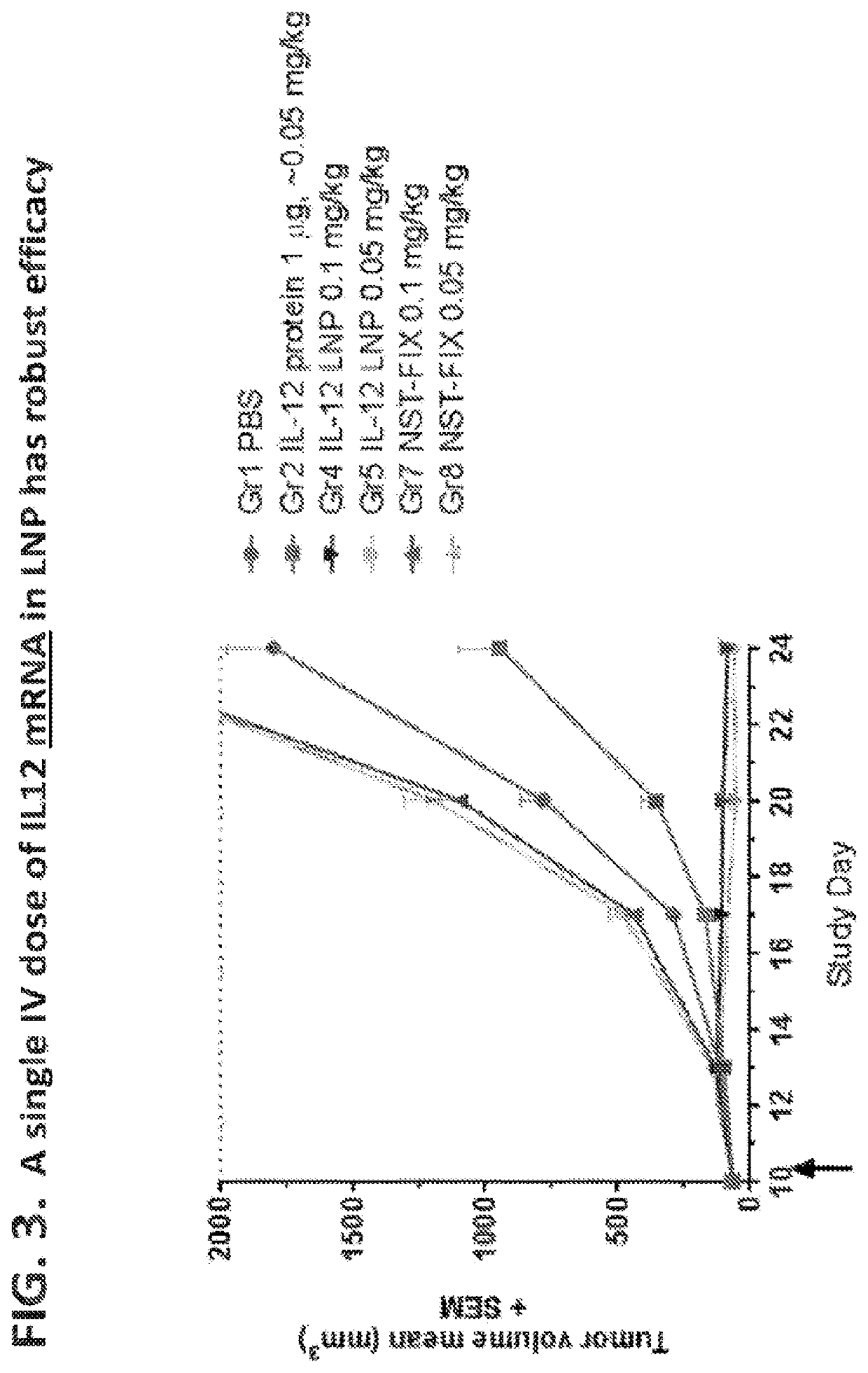 Polynucleotides encoding interleukin-12 (IL12) and uses thereof