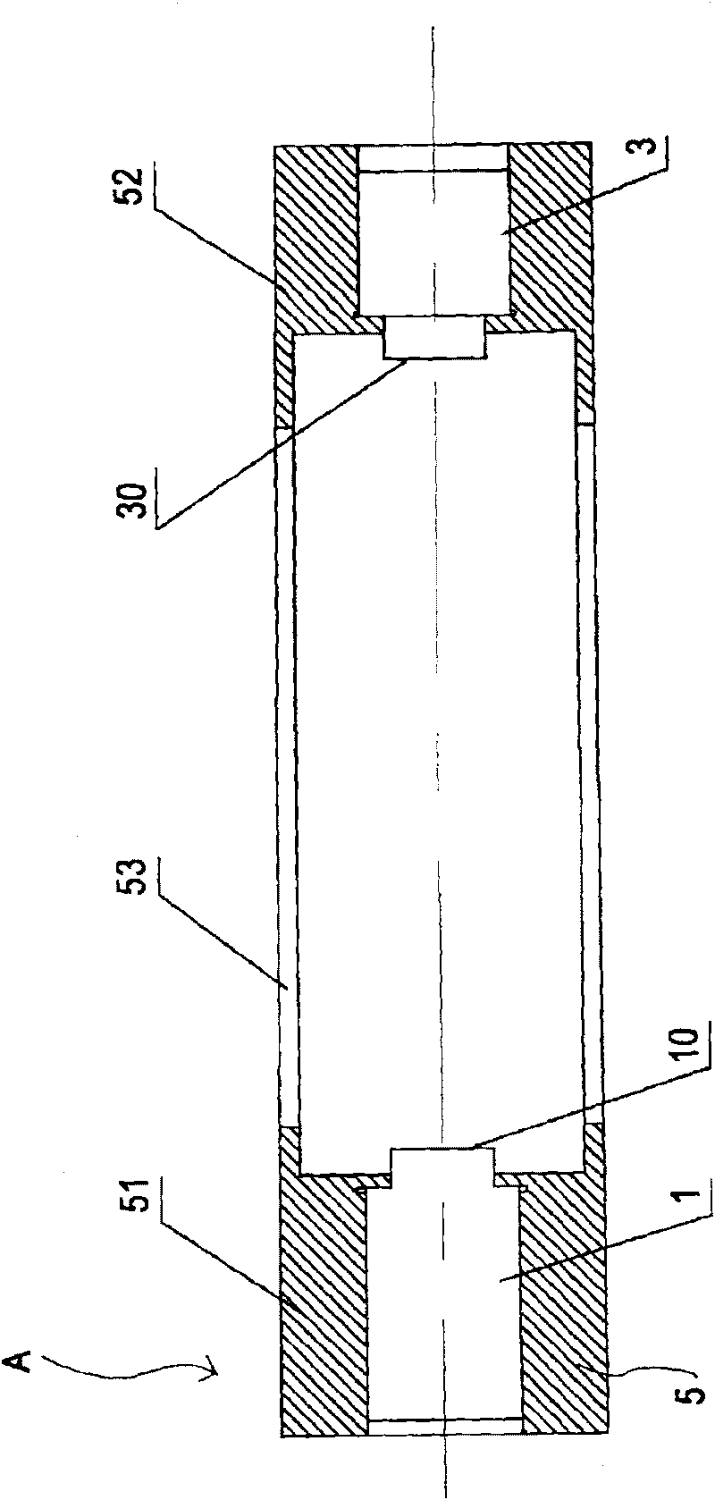 Optical measuring method for hole cubage