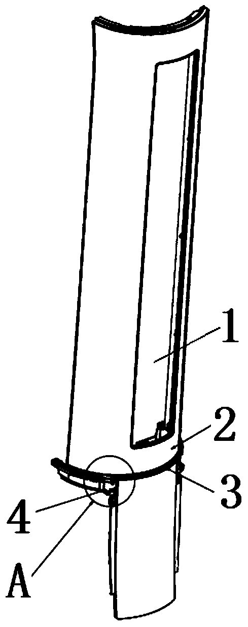 Condensate water collecting device for air conditioner and air conditioner