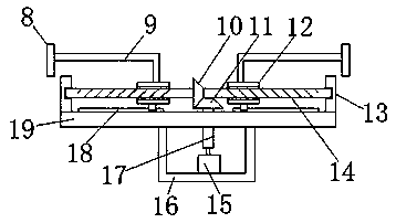 Vehicle-mounted lifting lamp being convenient to disassemble and assemble
