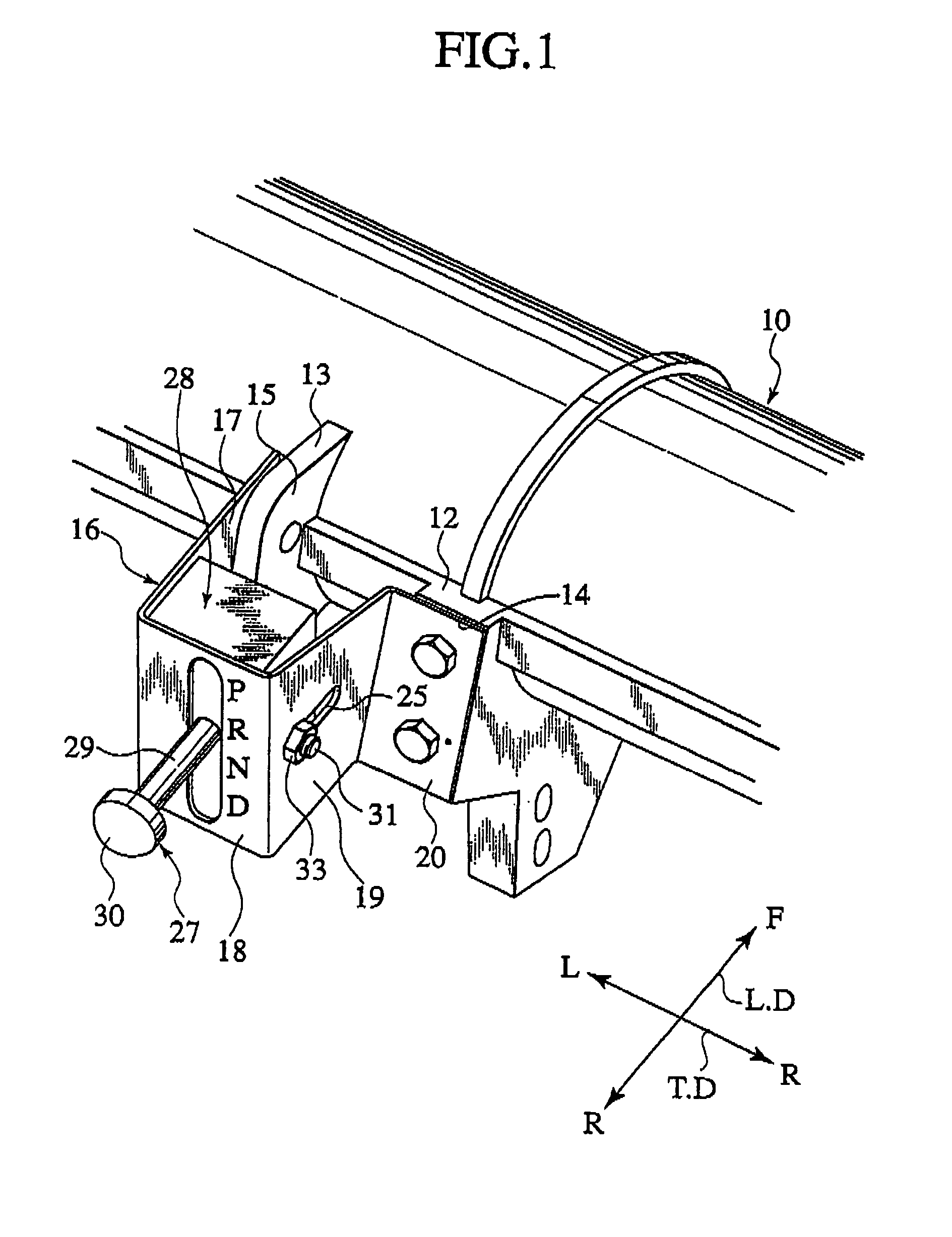 Shift lever assembly