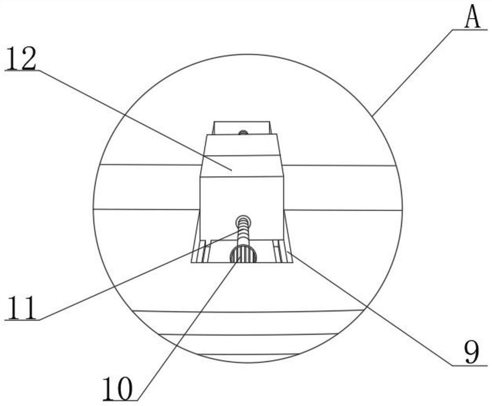 Take-off and landing auxiliary device of offshore unmanned aerial vehicle