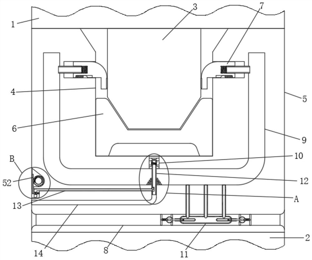 Power supply adapter adopting silica gel sealing assembly