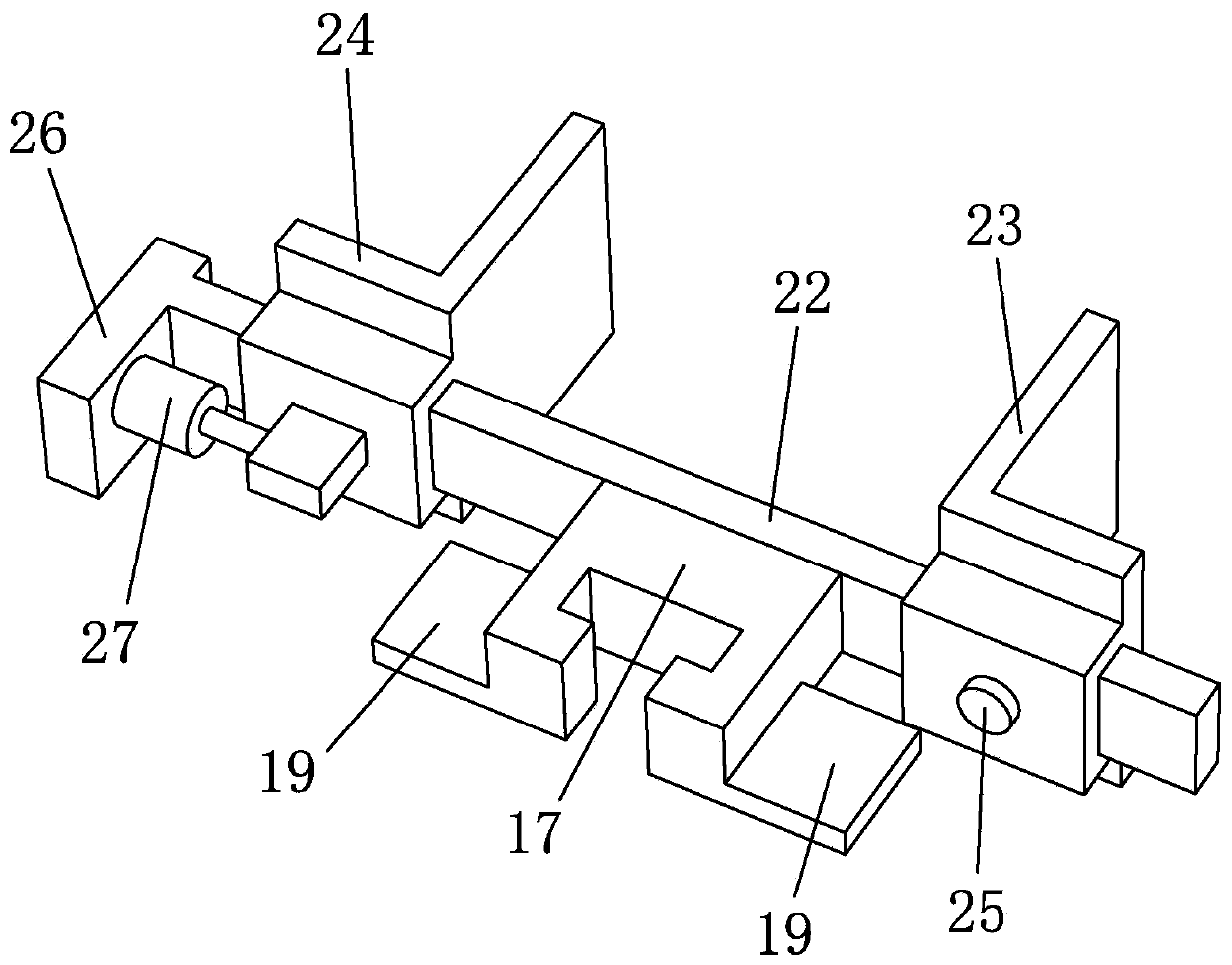 Arc panel and straight plate border line setting device for steam oven