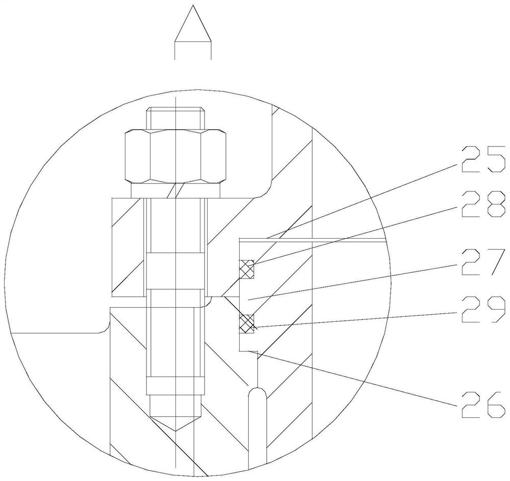 Closed self-circulation cooling submersible sewage pump