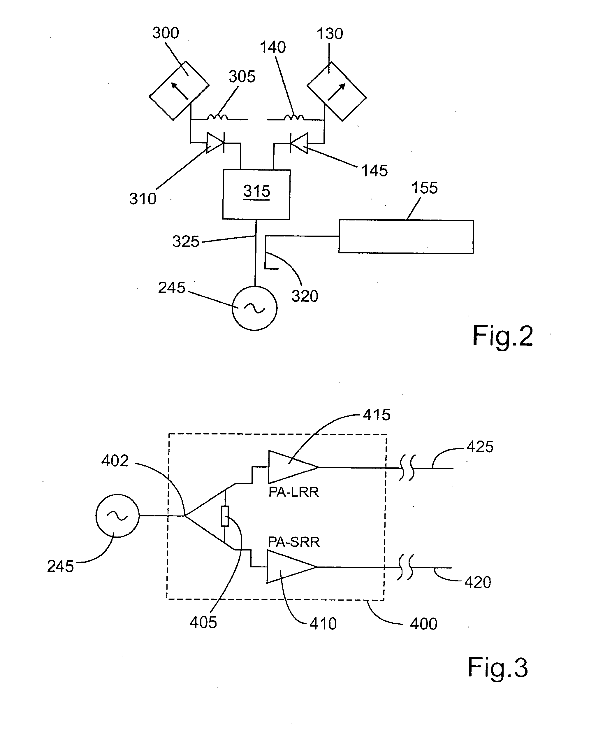 Antenna radar system and method for its operation