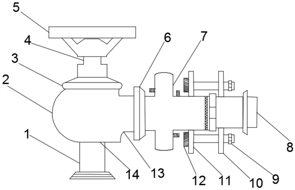 Quickly-connected fire hydrant for public safety