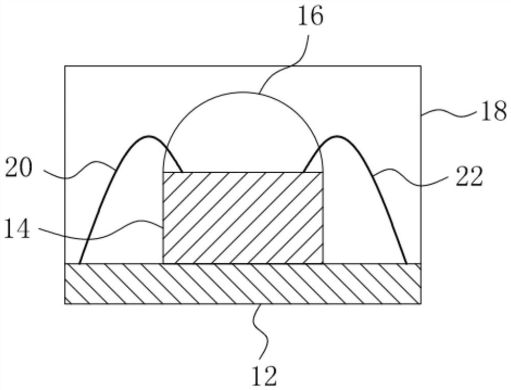 Photoelectric diode device capable of increasing light-emitting angle and manufacturing method thereof