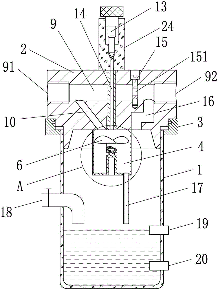Gas-liquid two-phase fine mist generator and generating method thereof