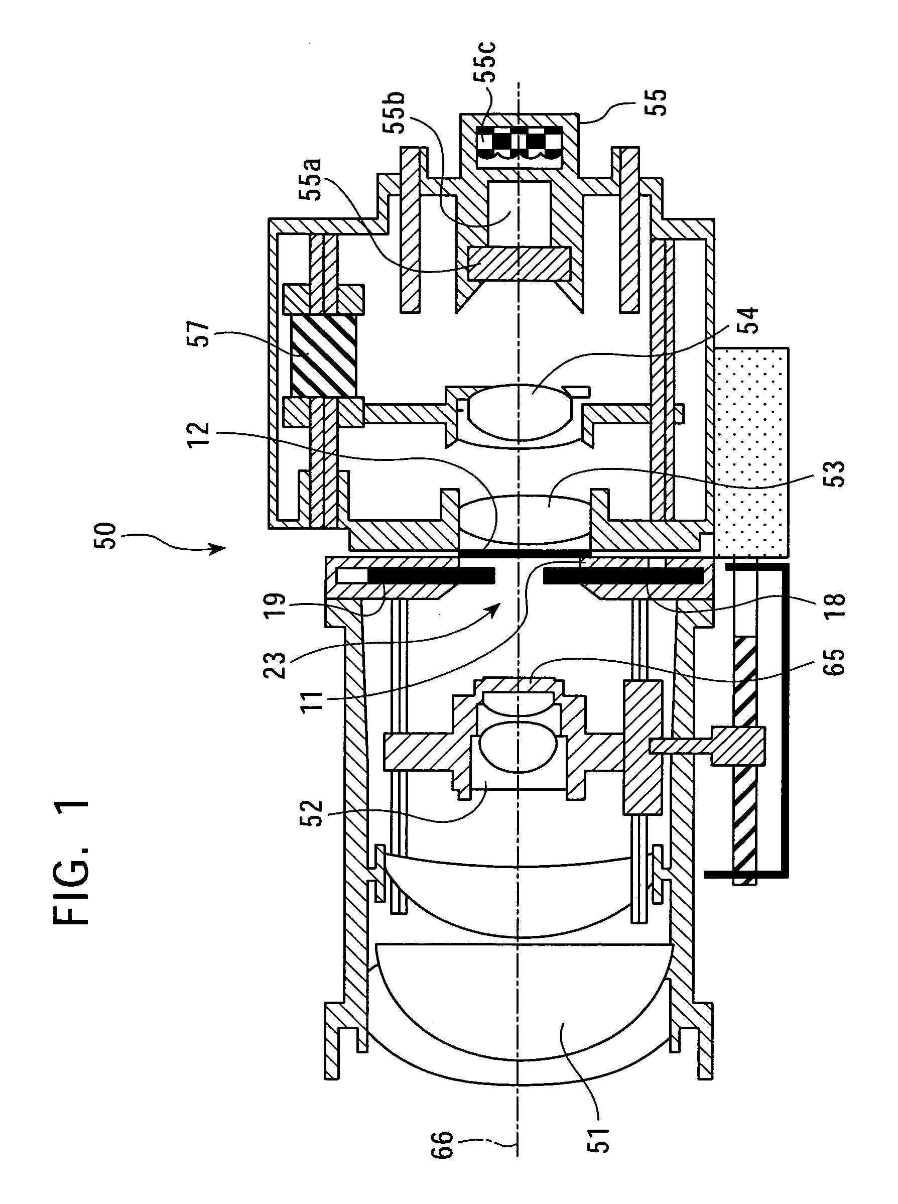 Guest-host liquid crystal element with removable polarizer