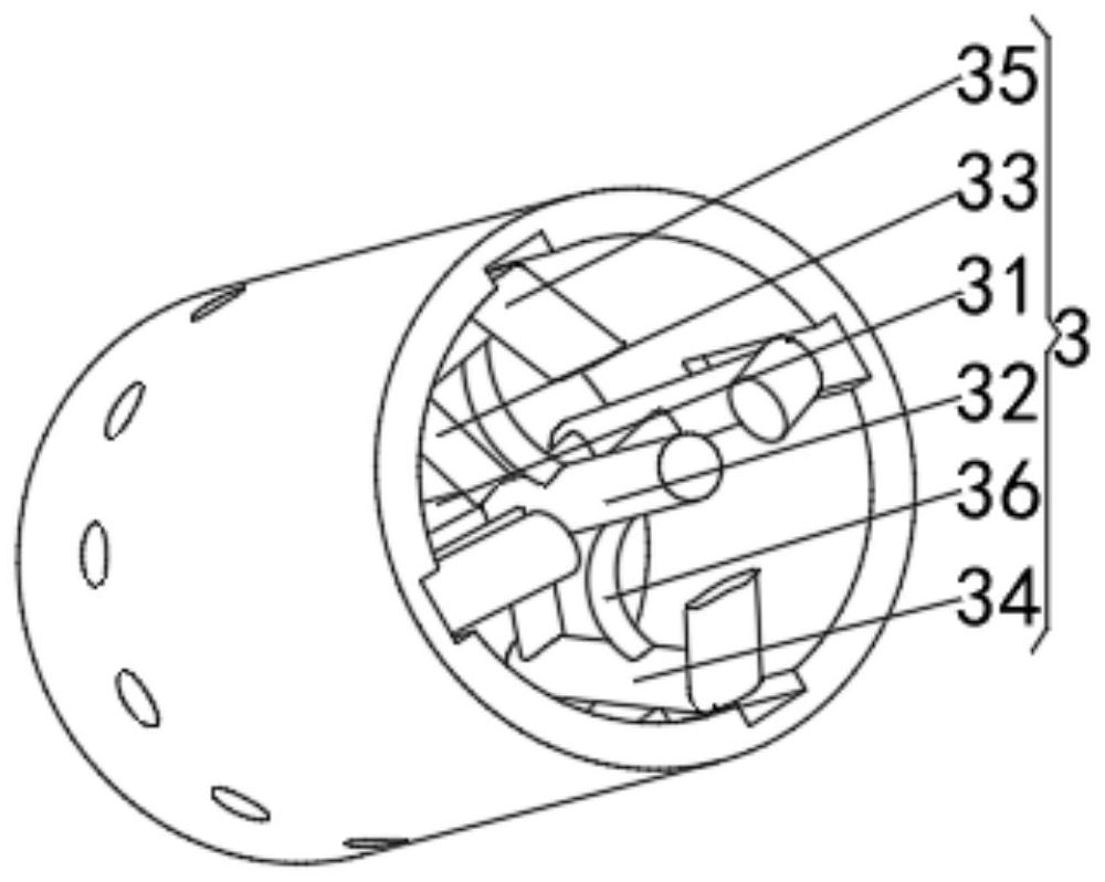 Self-heating combined type portable umbrella handle used in rainy and snowy days