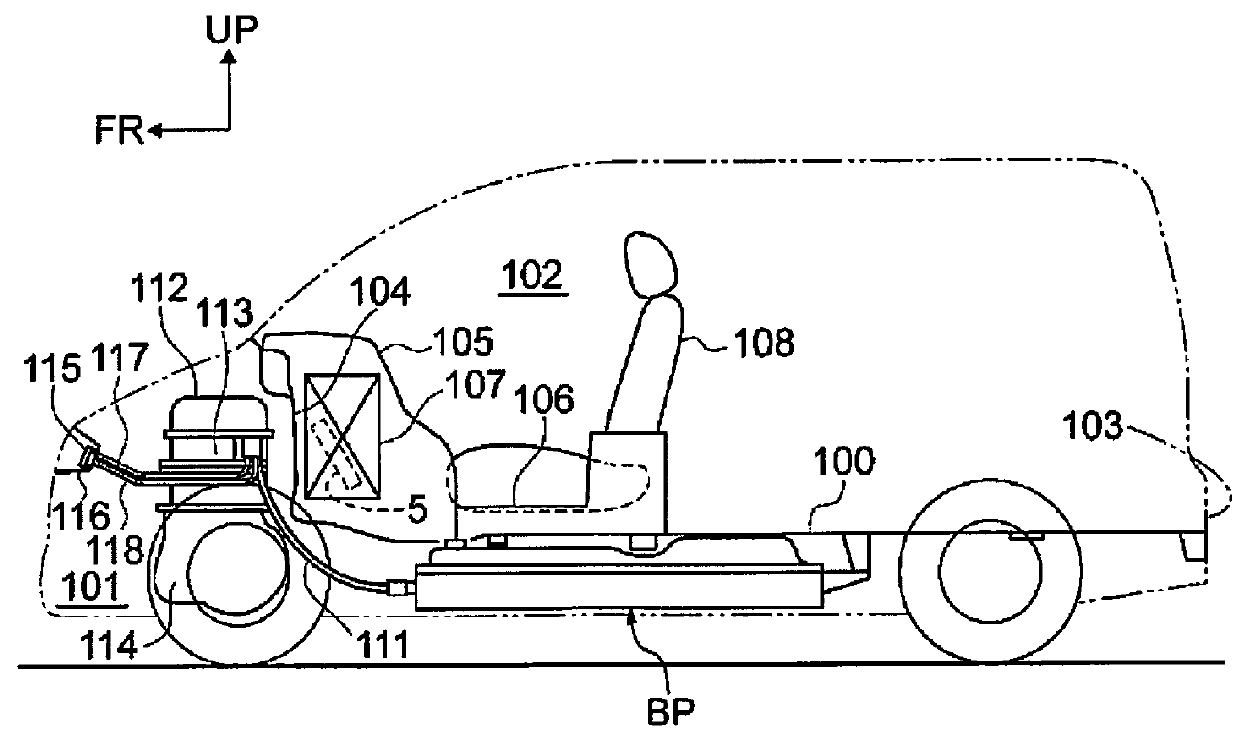 Air conditioning device for vehicle
