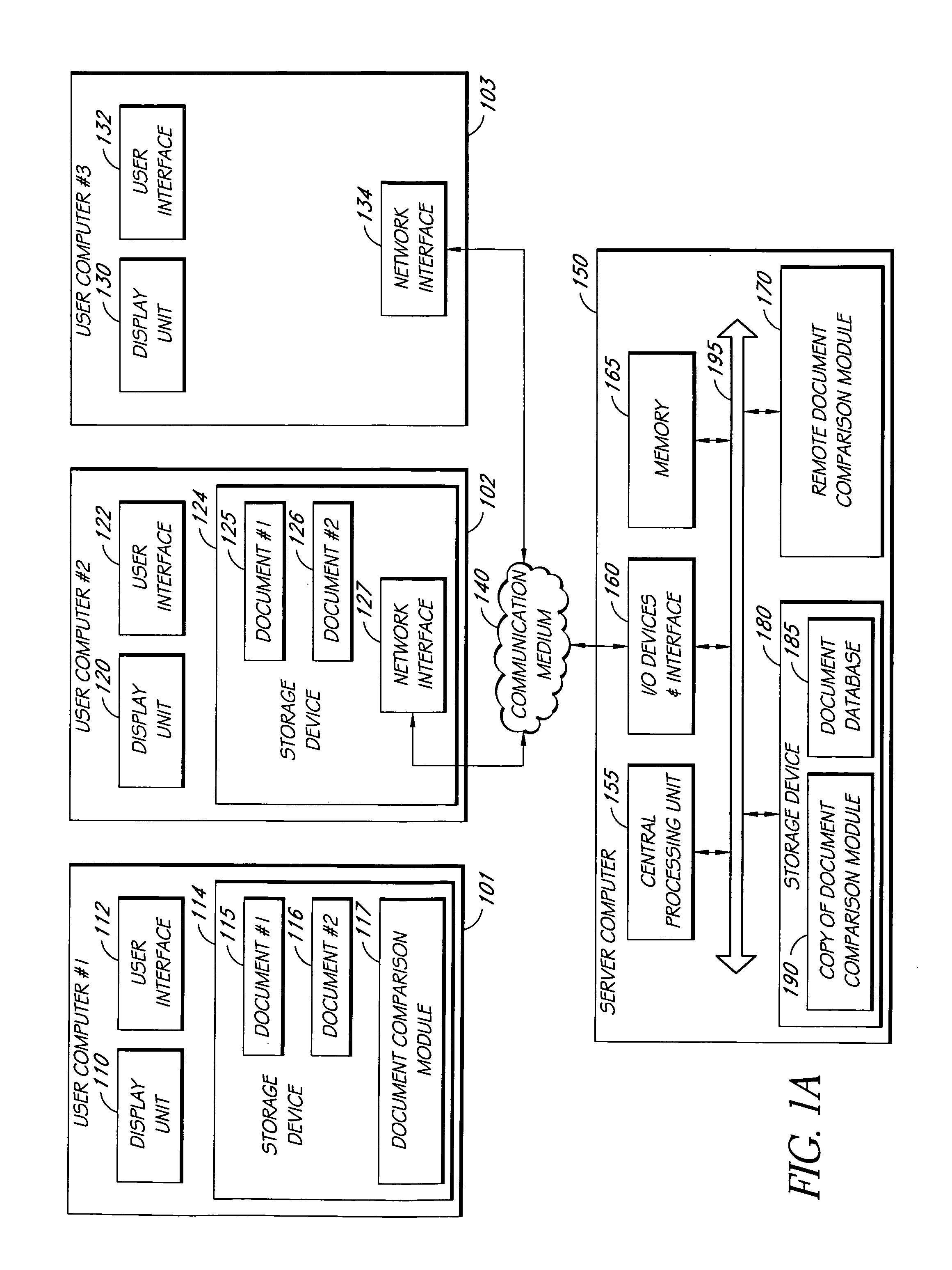 System and method for identifying similar portions in documents