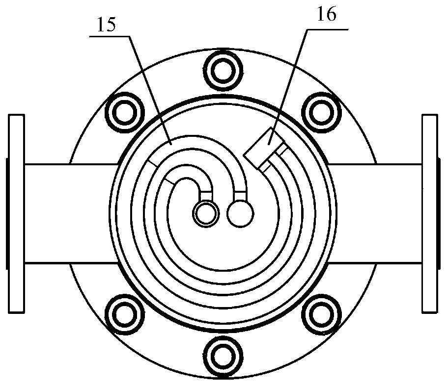 Portable elastic scroll heat exchanger