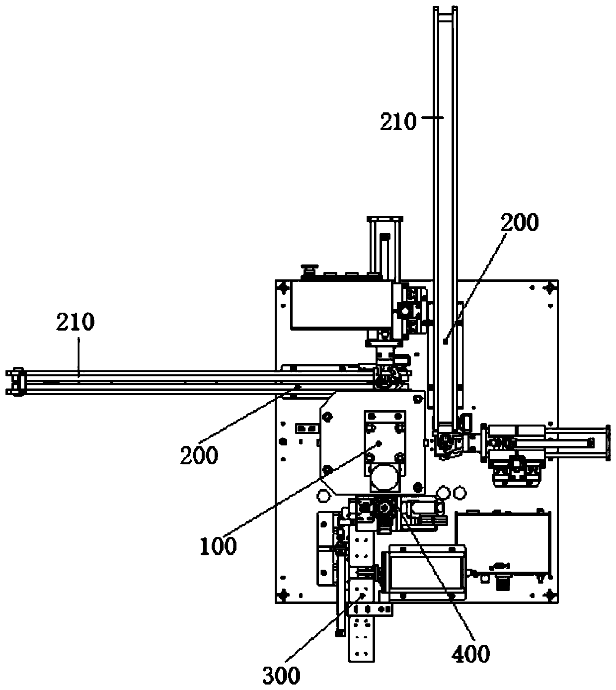 Machine housing and rotating shaft assembling device