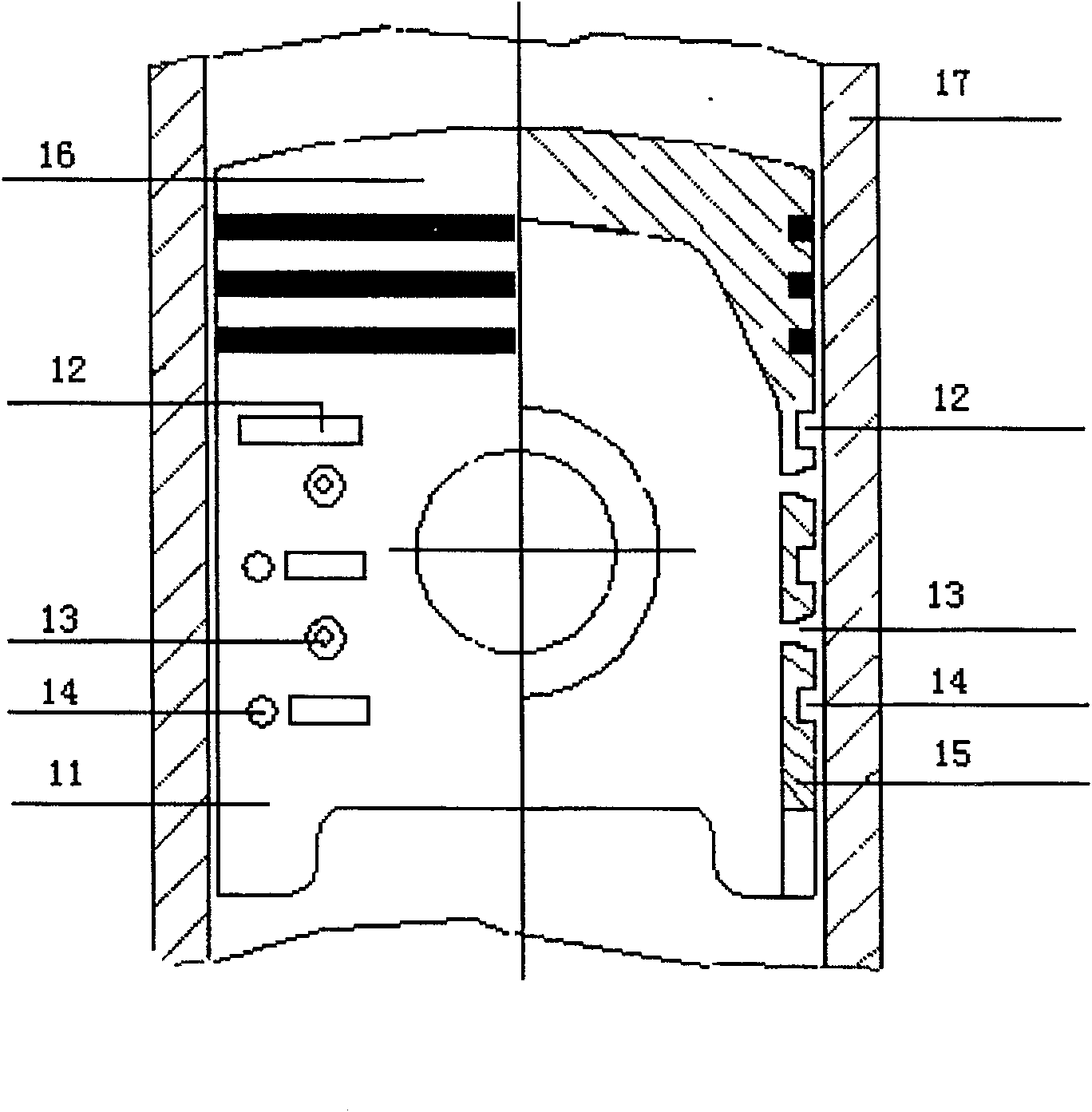 Method for reducing friction between piston and cylinder wall of internal-combustion engine, and Oil saving piston