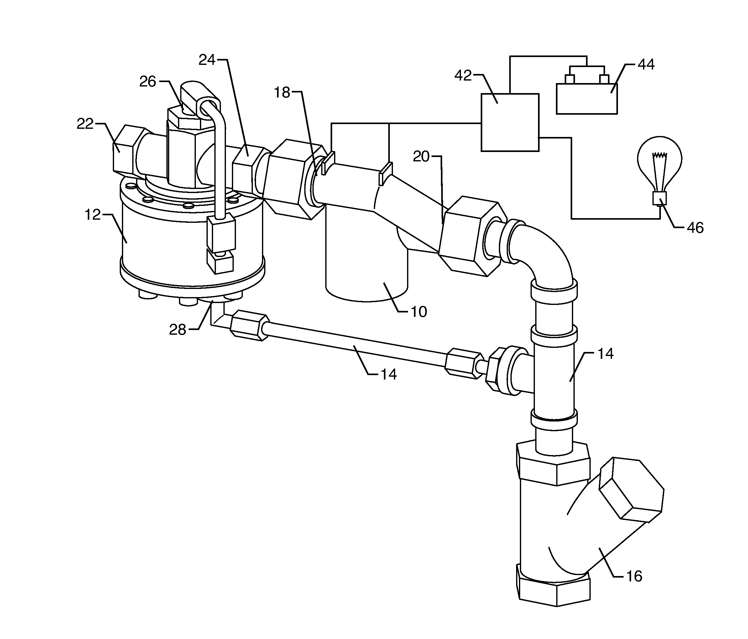 System and method for controlled hydroelectric power generation