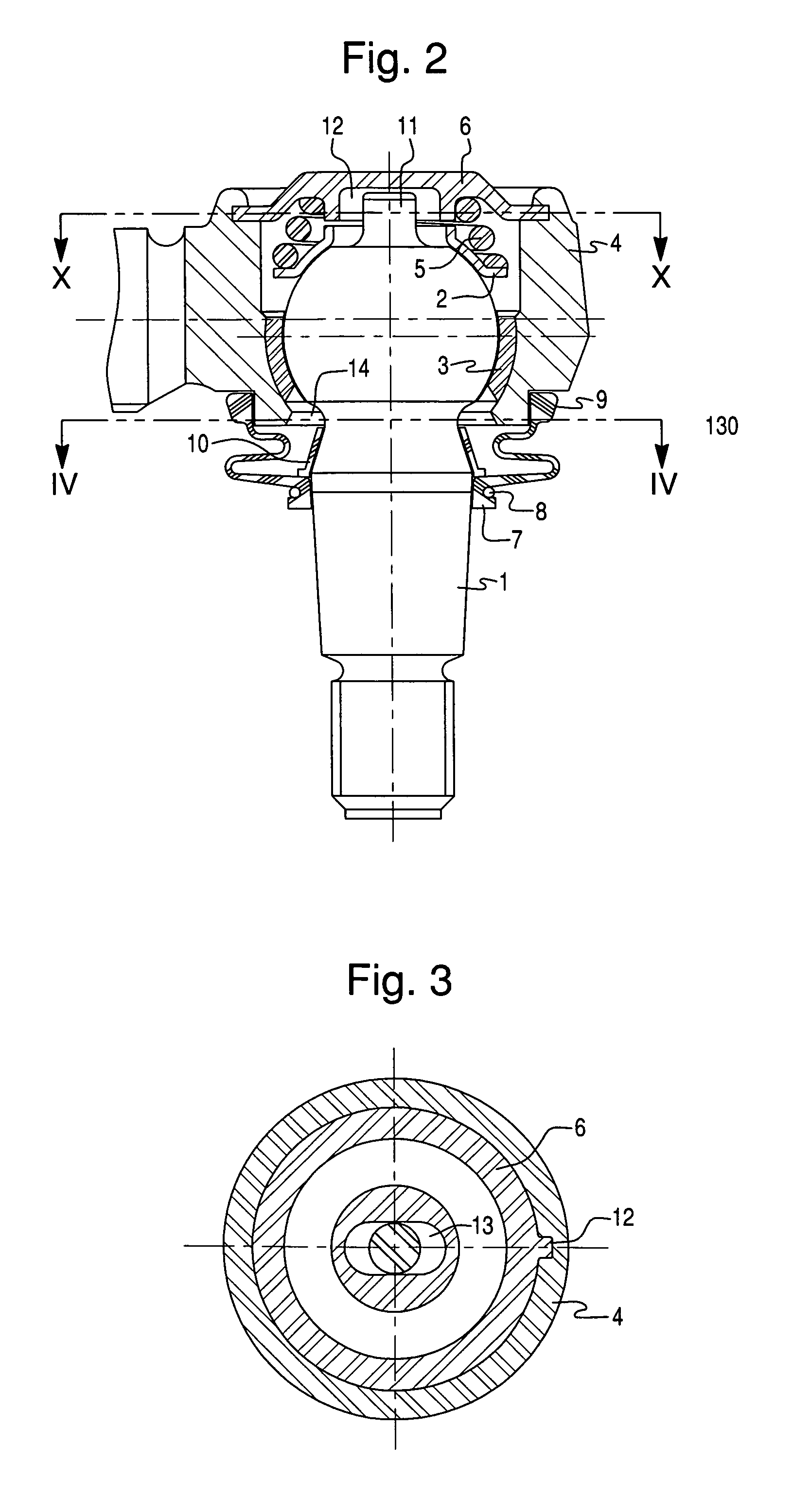 Ball joint with angular movement restriction system