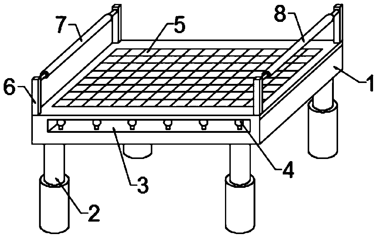 Cloth cutting device for textile production