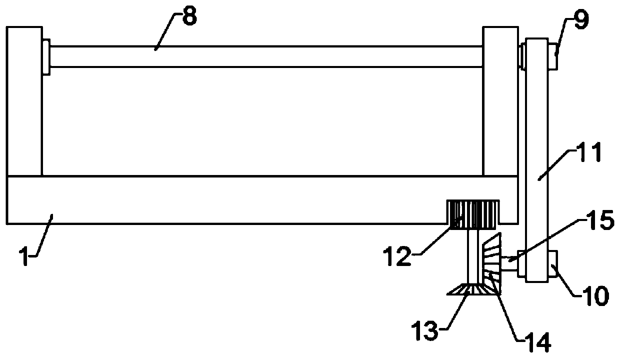 Cloth cutting device for textile production