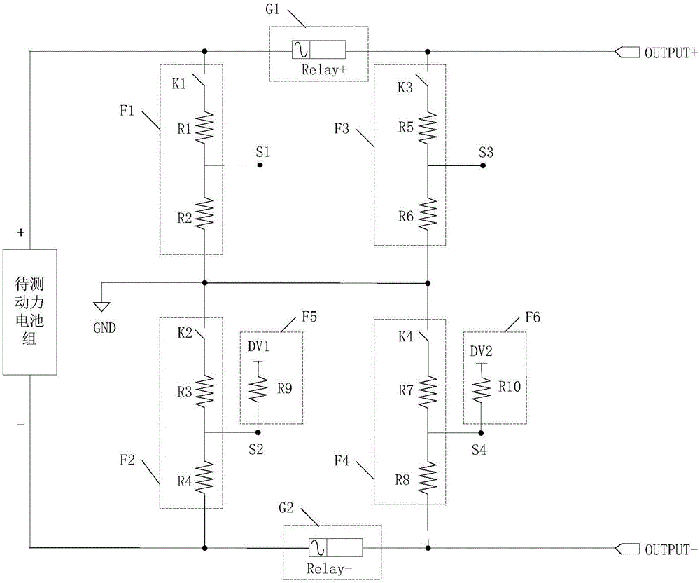 Battery detection circuit and battery management system