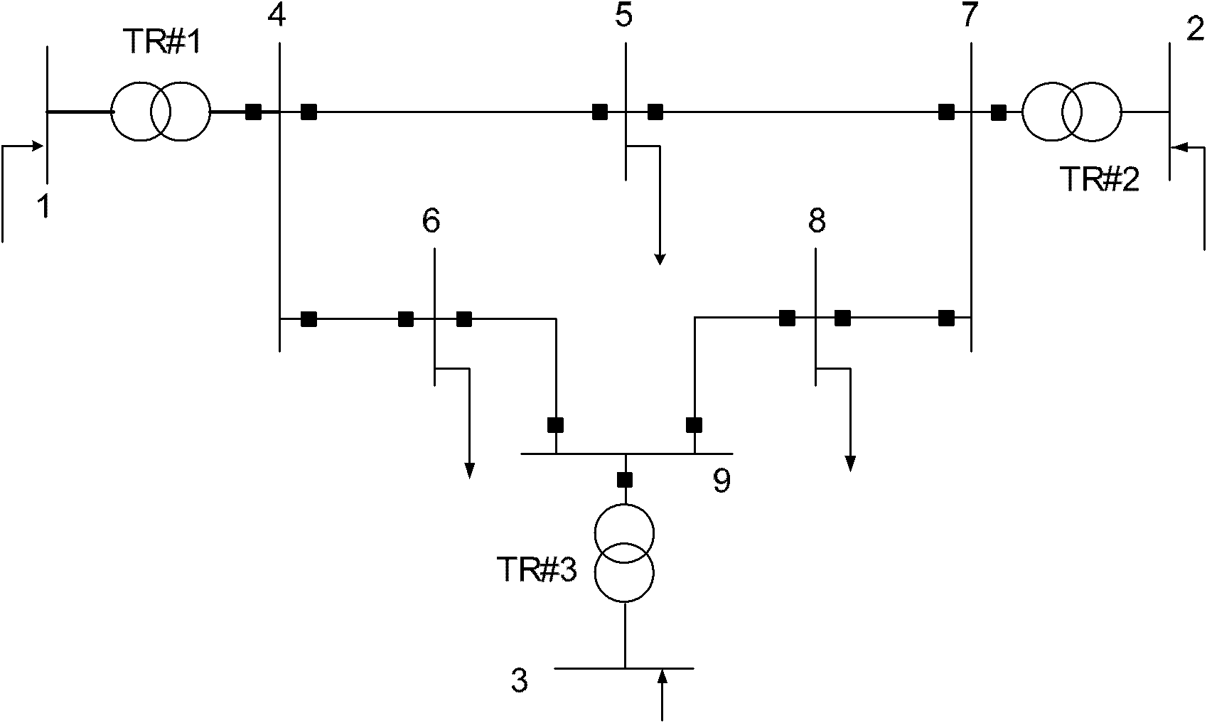 Zero-injection-constraint electric power system state estimation method based on modified Newton method