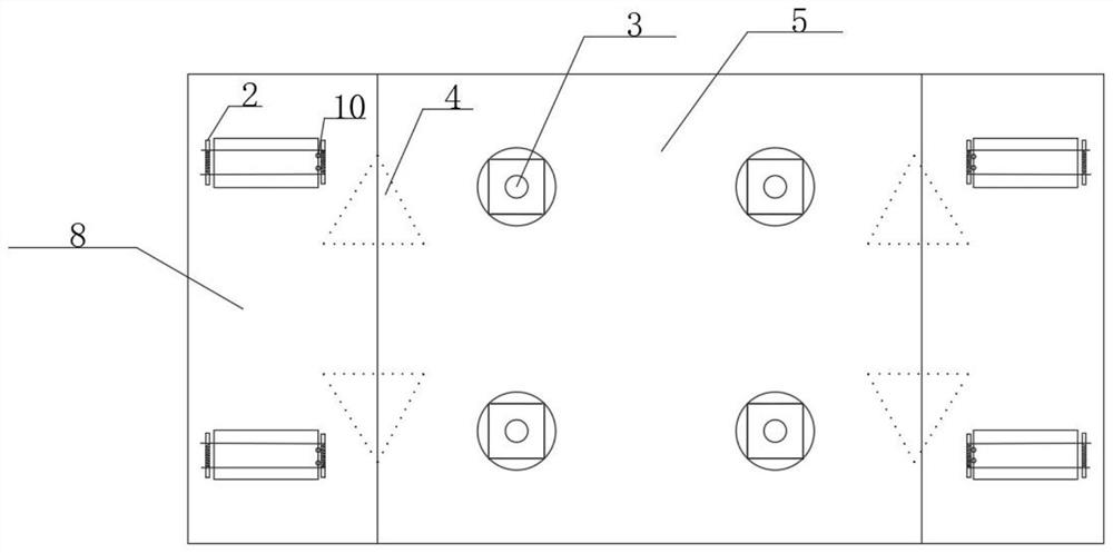 Construction method for controlling floating of core mold of cast-in-place box girder