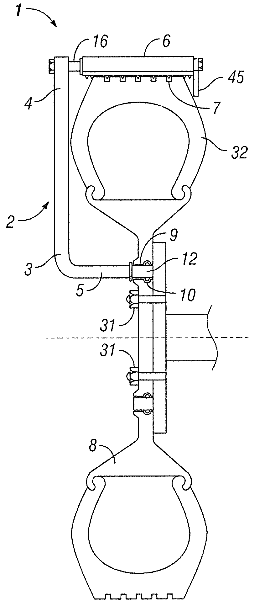 Tool-free tire traction device