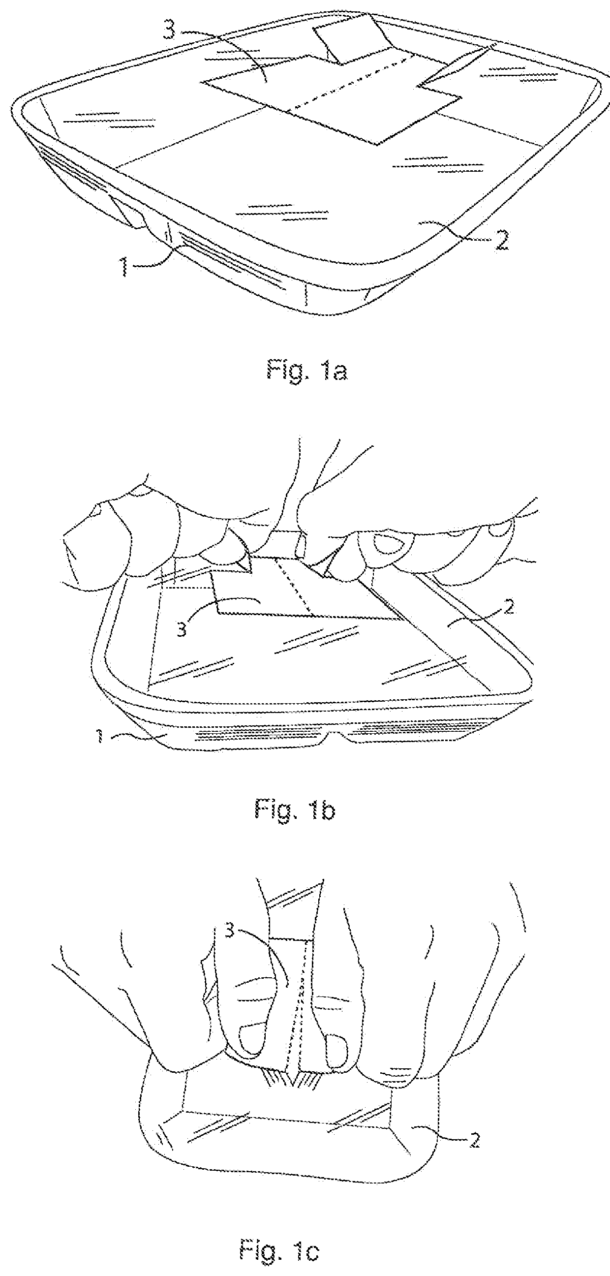 Wrapping tearing device