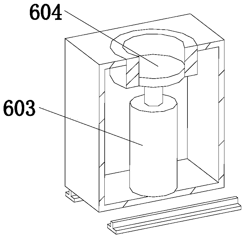 Automated forging device of bearing inner ring sleeves