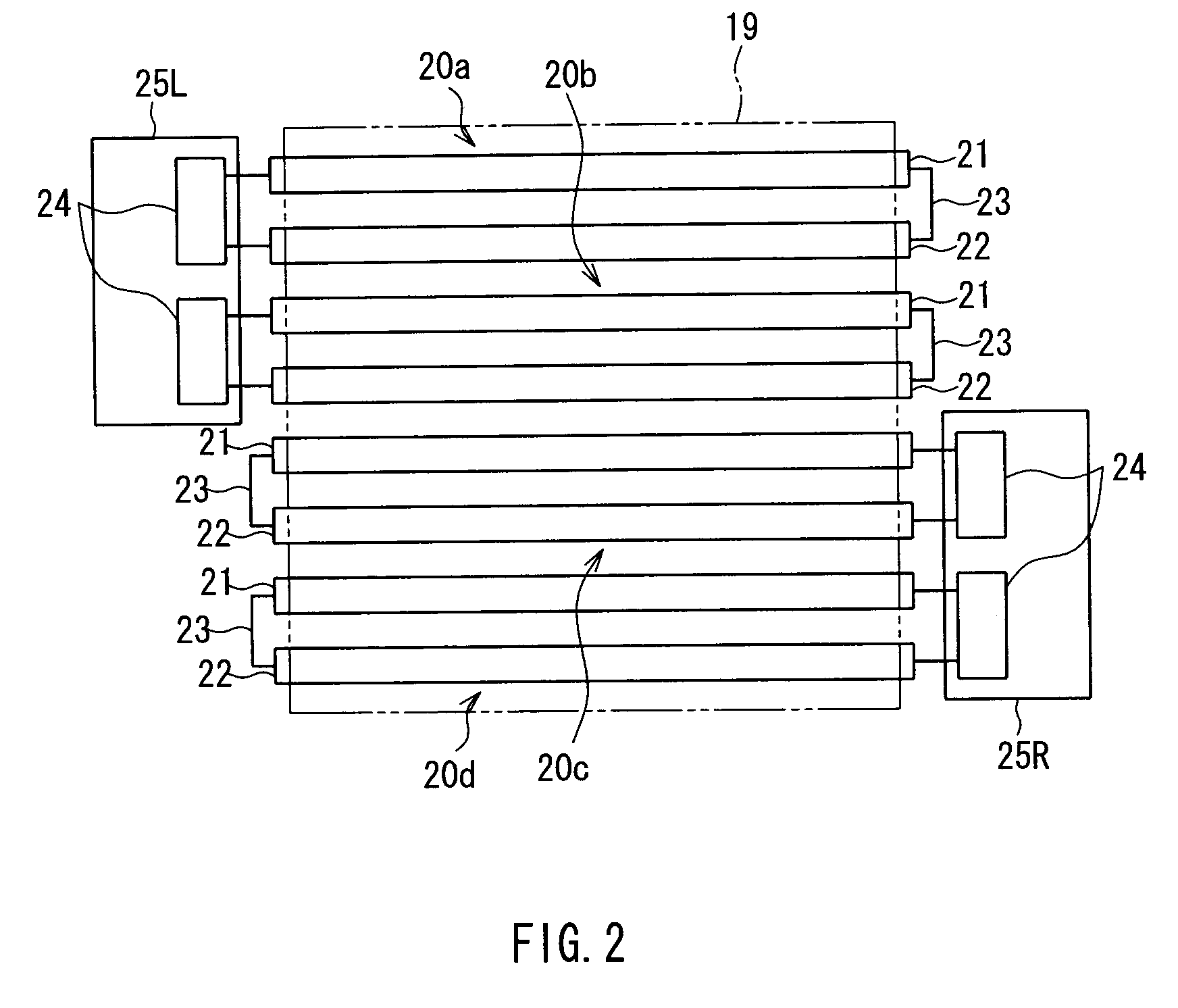 Backlight device and display device