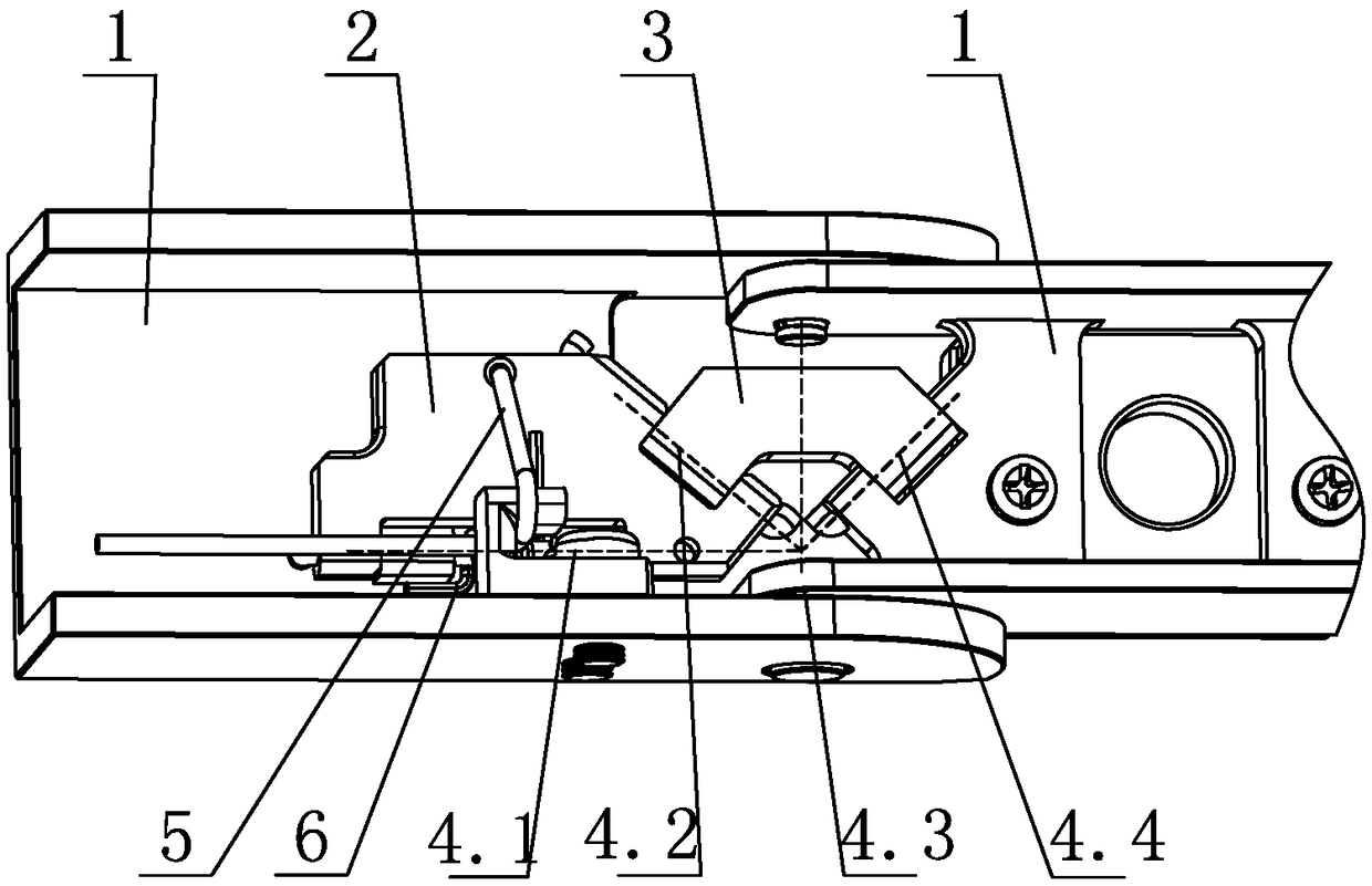 Mechanical finger adopting paper folding structure for transmission