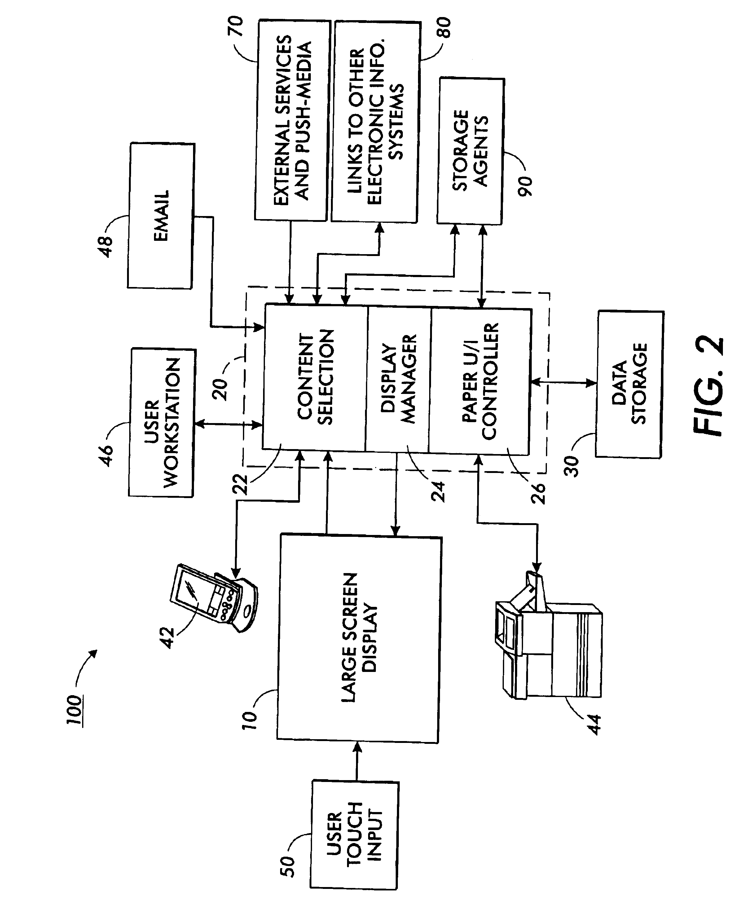 Electronic board system