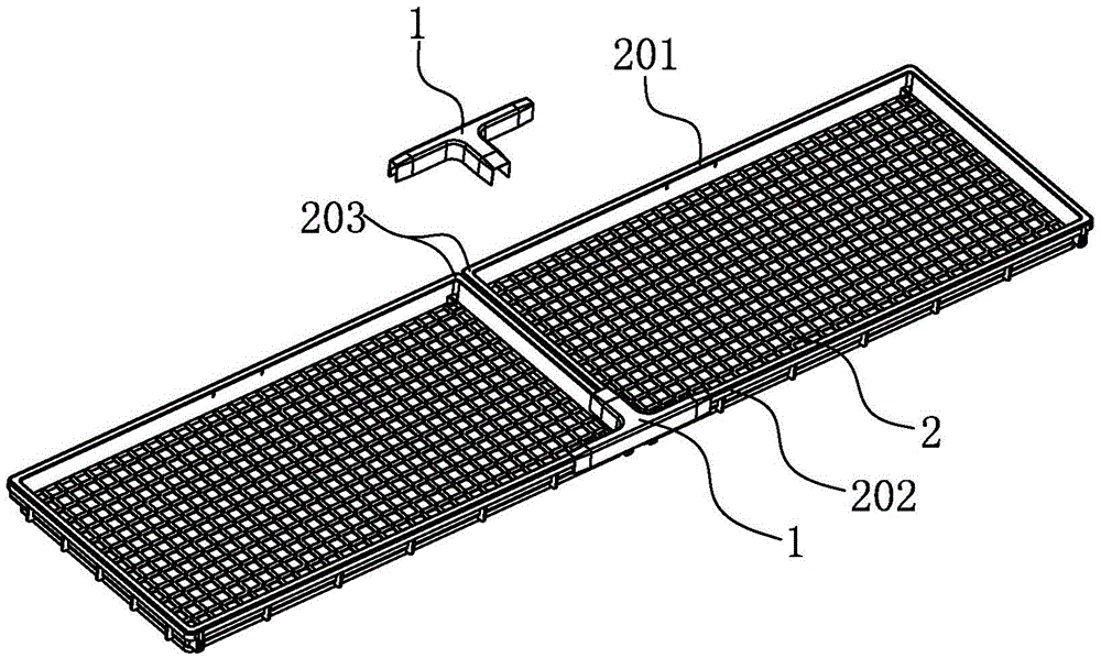 Hard disk connector for machine-transplanted seedlings and its use method