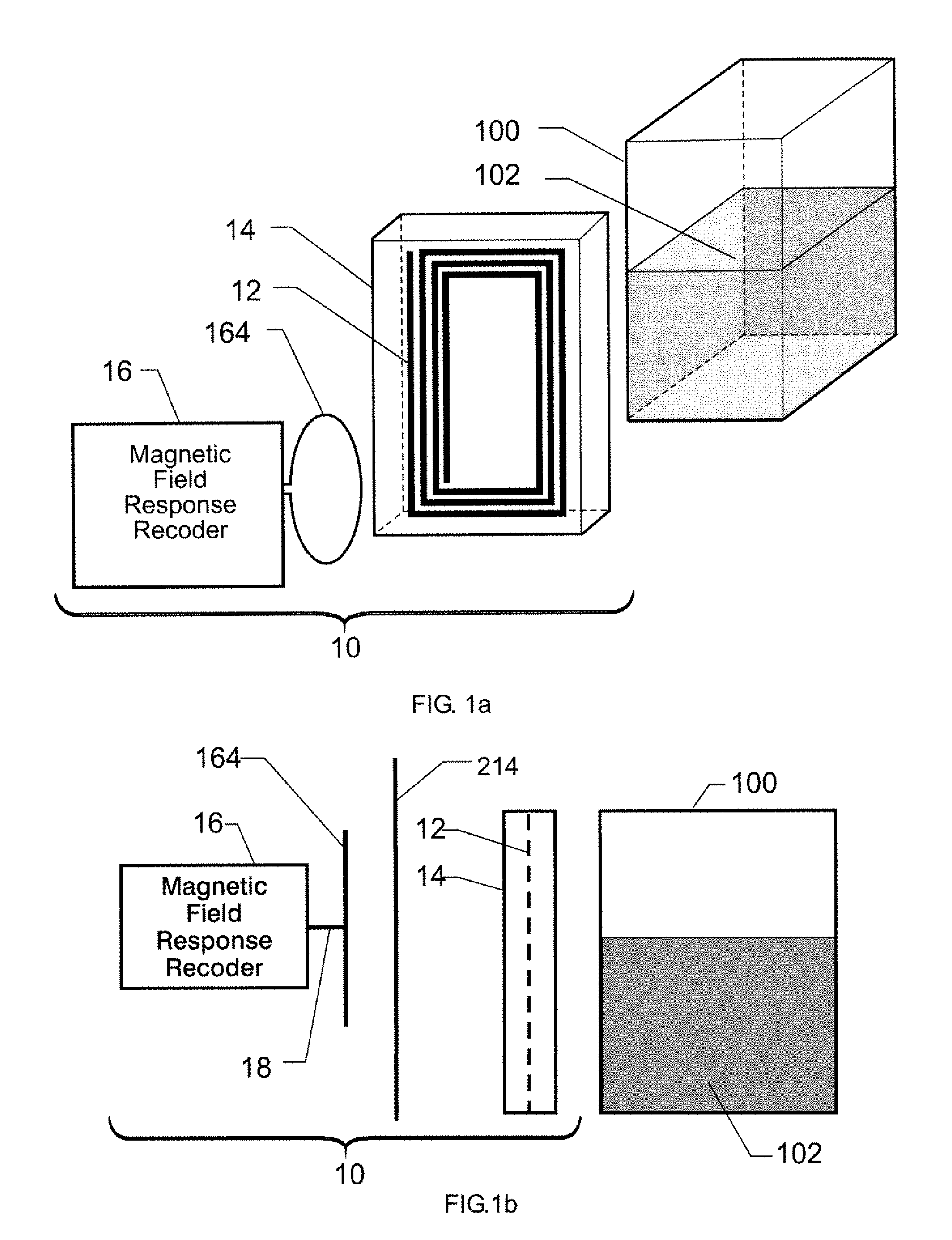 Wireless sensing system for non-invasive monitoring of attributes of contents in a container