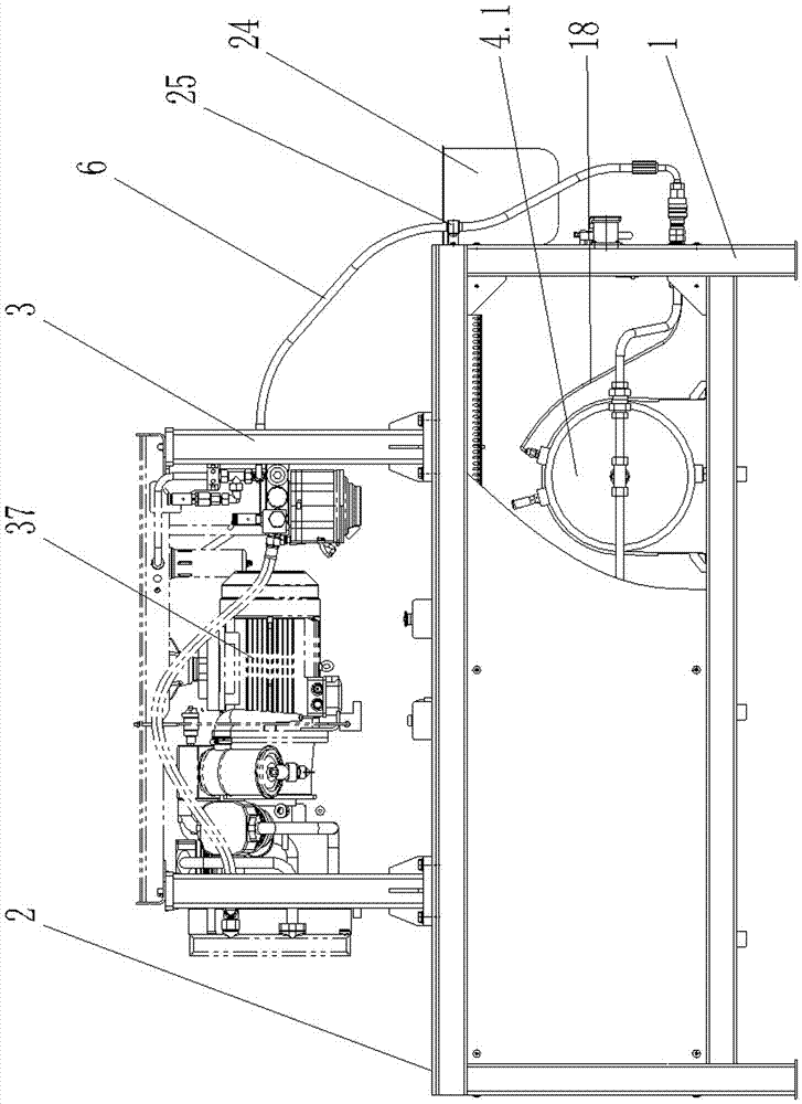 Modularized air compressor test bench